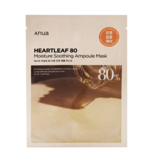 Anua Heartleaf 80% Moisture Soothing Ampoule Mask