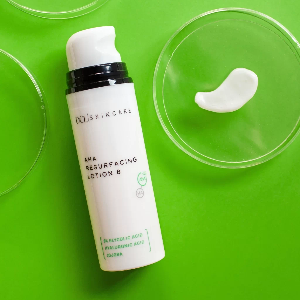 DCL AHA Resurfacing Lotion 8 — Флюид с гликолевой кислотой для ровного тона