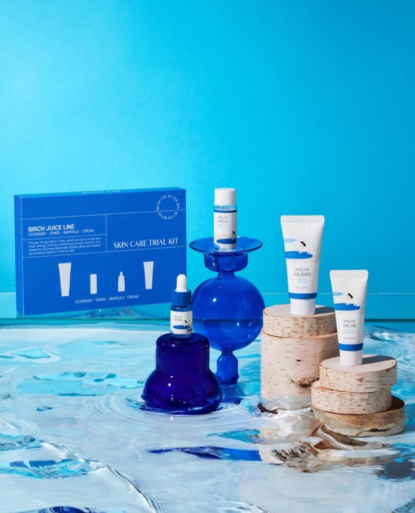Round Lab Birch Juice Trial Kit — Сет миниатюр продуктов из линейки Birch Juice с березовым соком