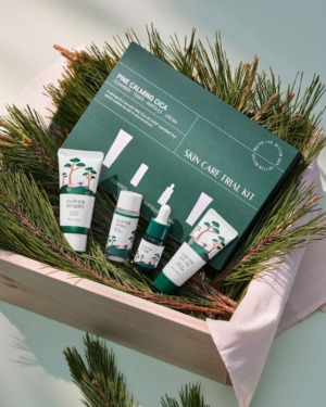 Round Lab Pine Calming Cica Trial Kit — Набор миниверсий средств с экстрактом иголок сосны