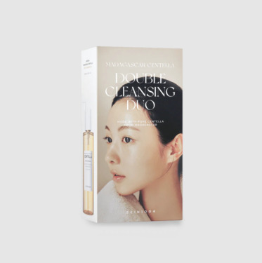 SKIN1004 Madagascar Centella Double Cleansing Duo — Набір для двоетапного очищення з центеллою (гідрофільна олія + кремова пінка)