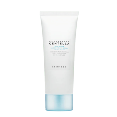 SKIN1004 Madagascar Centella Hyalu-Cica Water-Fit Sun Serum SPF50+ PA++++ 100 мл — Сонцезахисна крем-сироватка з центеллою