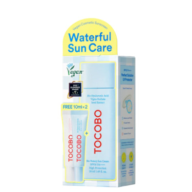 Tocobo Bio Watery Sun Cream + Deluxe Set — Набор солнцезащитных кремов для лица SPF50+