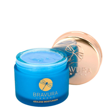 Bravura London Azulene Moisturiser 50 мл — Зволожуючий та заспокійливий крем для обличчя з азуленом