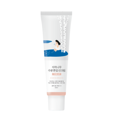 Round Lab Birch Juice Moisturizing Tone Up Sunscreen 50 мл — Солнцезащитный крем с тонирующим эффектом 