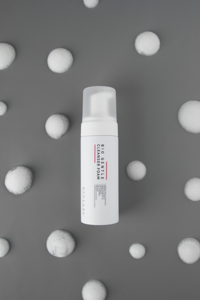 Usolab Bio Gentle Cleanser Foam 150 мл — Очищуюча мусова пінка для вмивання з полінуклеотидами