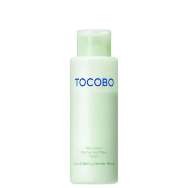 Tocobo Cica Calming Powder Wash 50 г — Заспокійлива ензимна пудра з екстрактом центелли