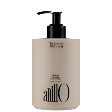 ANILLO Black Tea Nourishing Scalp Shampoo 450 мл — Шампунь от выпадения волос