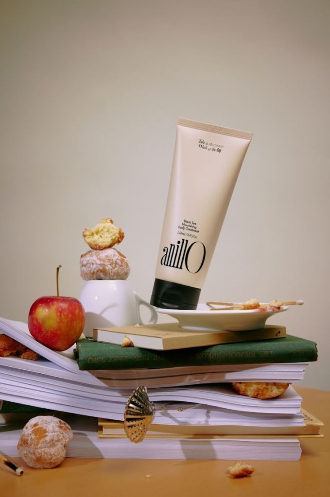ANILLO Black Tea Nourishing Scalp Treatment 150 мл — Живильна маска від випадіння волосся