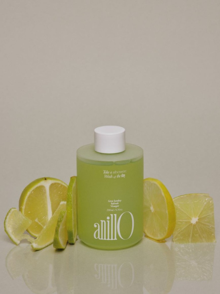 ANILLO Lime Sunday Refresh Hair Vinegar 200 мл — Ополіскувач для волосся