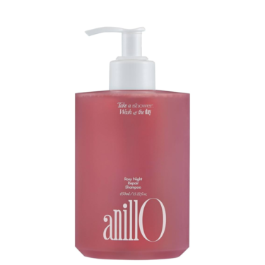 ANILLO Rosy Night Repair Shampoo 450 мл — Шампунь для восстановления поврежденных волос