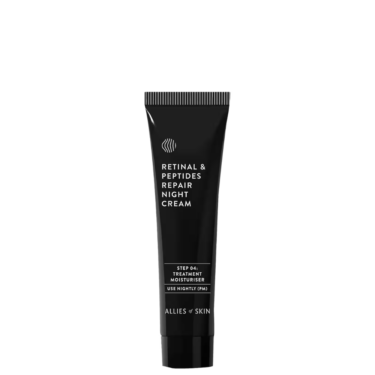 Allies Of Skin Retinal & Peptides Repair Night 12 мл — Нічний антивіковий крем для обличчя з ретинолом та пептидами (міні)