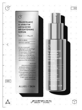 Allies of Skin Tranexamic & Arbutin Advanced Brightening Serum — Освітлююча сироватка для обличчя