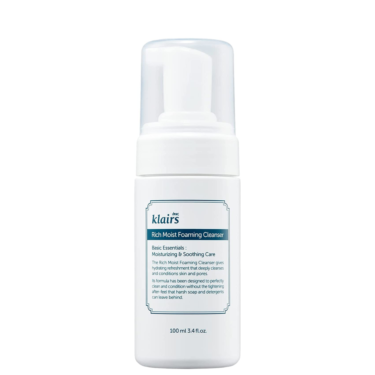 Dear Rich Moist Foaming Cleanser 100 мл — Мягкая пенка для умывания