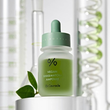 Dr.Ceuracle Vegan BHA & Matcha Ampoule 30 мл — сироватка з ВНА кислотою та матчею