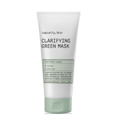 Logically, Skin Clarifying Green Mask — Очищувальна маска з глиною та спіруліною