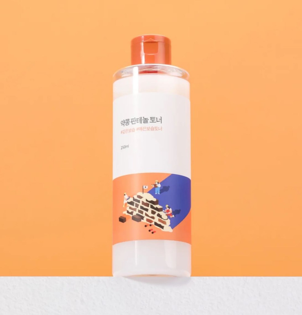 Round Lab Soybean Panthenol Toner 250 мл — Відновлюючий тонер з пантенолом