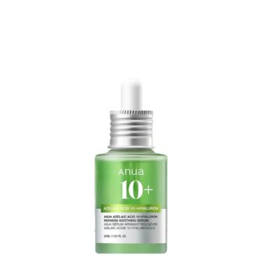 ANUA Azelaic Acid 10 Hyaluron Redness Soothing Serum — Заспокійлива сироватка з азелаїновою кислотою