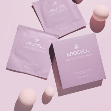 Arocell Super Power Mask EX — Увлажняющая маска с низкомолекулярным коллагеном
