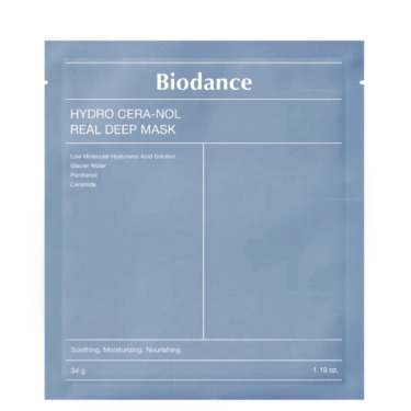 Biodance Hydro Cera-Nol Real Deep Mask — Гідрогелева маска з церамідами від сухості