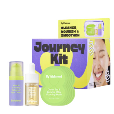 ByWishtrend Smooth Skin Journey Kit — Набір мініатюр засобів догляду за обличчям