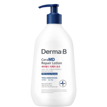 Derma:B CeraMD Repair Lotion 400 мл — Відновлюючий лосьйон для тіла з церамідами