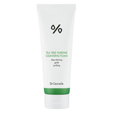 Dr. Ceuracle Tea Tree Purifine Cleansing Foam 150 мл — гель-пенка для умывания с экстрактом чайного дерева