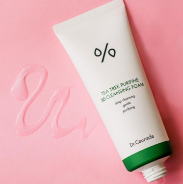 Dr. Ceuracle Tea Tree Purifine Cleansing Foam 150 мл — гель-пенка для умывания с экстрактом чайного дерева