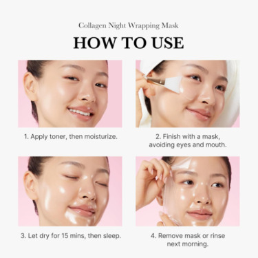 Medicube Collagen Night Wrapping Mask — Колагенова нічна маска-плівка