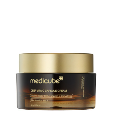 Medicube Deep Vita C Capsule Cream 55 мл — Осветляющий капсульный крем с витамином C