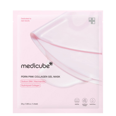 Medicube PDRN Pink Collagen Gel Mask — Гідрогелева маска з PDRN та колагеном