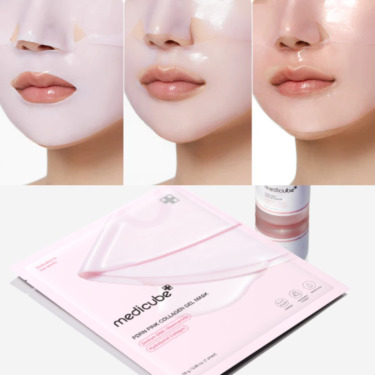 Medicube PDRN Pink Collagen Gel Mask — Гідрогелева маска з PDRN та колагеном