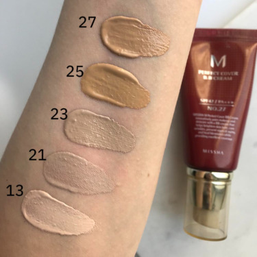 Missha Perfect Cover BB Cream #21 Light Beige 20 мл —  Тональний ВВ-крем в нейтральному підтоні (міні)