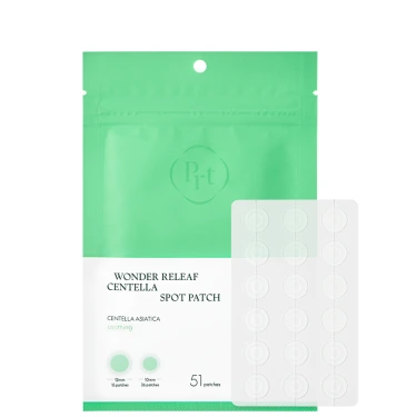 Purito Seoul Wonder Releaf Centella Spot Patch 51 patches — Гідроколоїдні патчі для усунення поодиноких прищів та запалень
