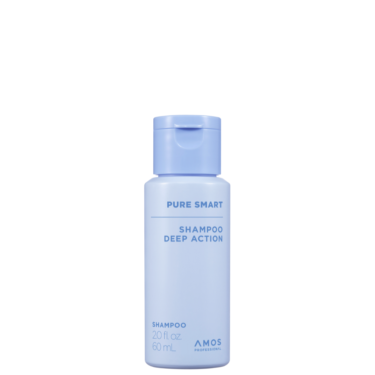 Amos Professional Pure Smart Shampoo Deep Action 60 мл — Шампунь від лупи інтенсивної дії