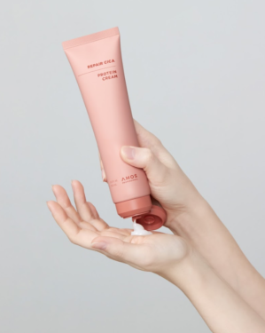 Amos Professional Repair Cica Protein Intensive Cream 150 мл — Незмивний відновлювальний термозахисний крем