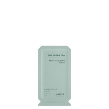 Amos Professional The Green Tea Moisturizing Pack 7 мл — Тестер увлажняющая маска для волос