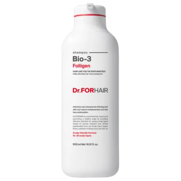 Dr.FORHAIR Folligen BIO 3 Shampoo 500 мл — Восстанавливающий шампунь против выпадения со стволовыми клетками Dr.FORHAIR Folligen BIO 3 Shampoo 500 мл — Восстанавливающий шампунь против выпадения со стволовыми клетками