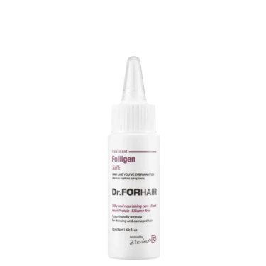 Dr.FORHAIR Folligen Silk Treatment 50 мл — Восстанавливающая маска-кондиционер для поврежденных волос