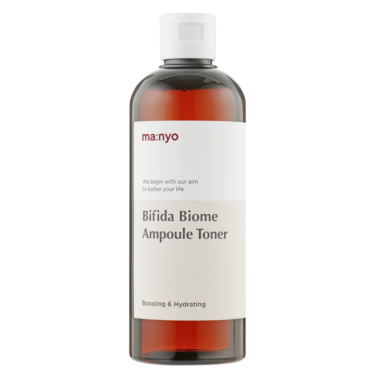 Manyo Bifida Biome Ampoule Toner 300 мл — Восстанавливающий тонер с пробиотиками
