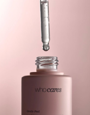 WhoCares Gentle Peel Lactic Acid Serum — Незмивна сироватка-пілінг з молочною кислотою