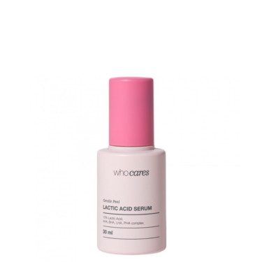 WhoCares Gentle Peel Lactic Acid Serum — Незмивна сироватка-пілінг з молочною кислотою