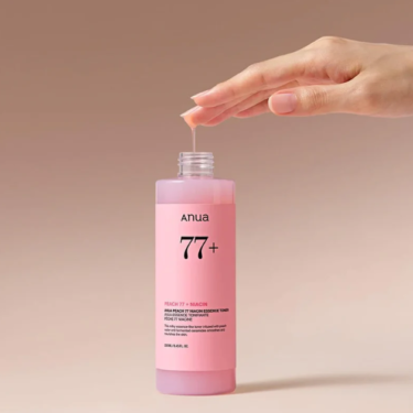Anua Peach 77% Niacin Essence Toner — Тонер-есенція з персиком