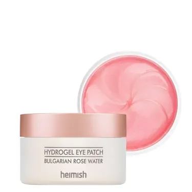 Heimish Bulgarian Rose Water Hydrogel Eye Patch — Освітлювальні гідрогелеві патчі з болгарською трояндою