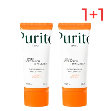 Purito Seoul Daily Soft Touch Sunscreen SPF 50+ PA++++ 60 ml — Солнцезащитный крем с церамидами SPF 50+