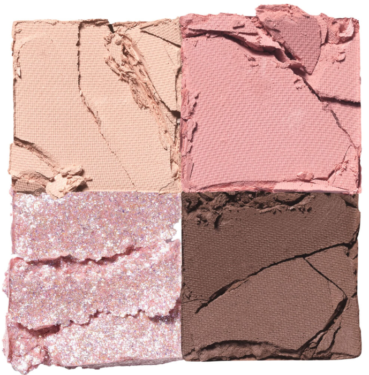 Rom&nd Better Than Eyes Palette W03 Dry Strawberry — Маленька палетка тіней для повік у нейтральних та рожевих тонах