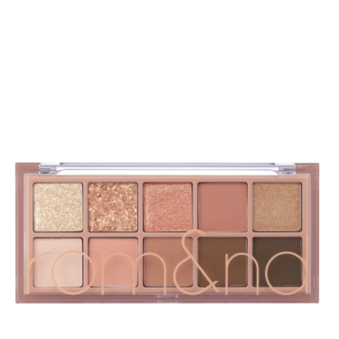 Rom&nd Better Than Palette 01 Pampas Garden — Палетка тіней 10 натуральних відтінків