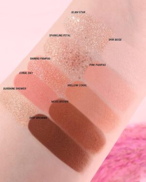Rom&nd Better Than Palette 01 Pampas Garden — Палетка тіней 10 натуральних відтінків