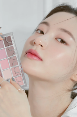 Rom&nd Better Than Palette 06 Peony Nude Garden — Палетка тіней 10 холодних нюдових відтінків