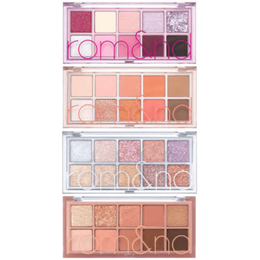 Rom&nd Better Than Palette 01 Pampas Garden — Палетка тіней 10 натуральних відтінків